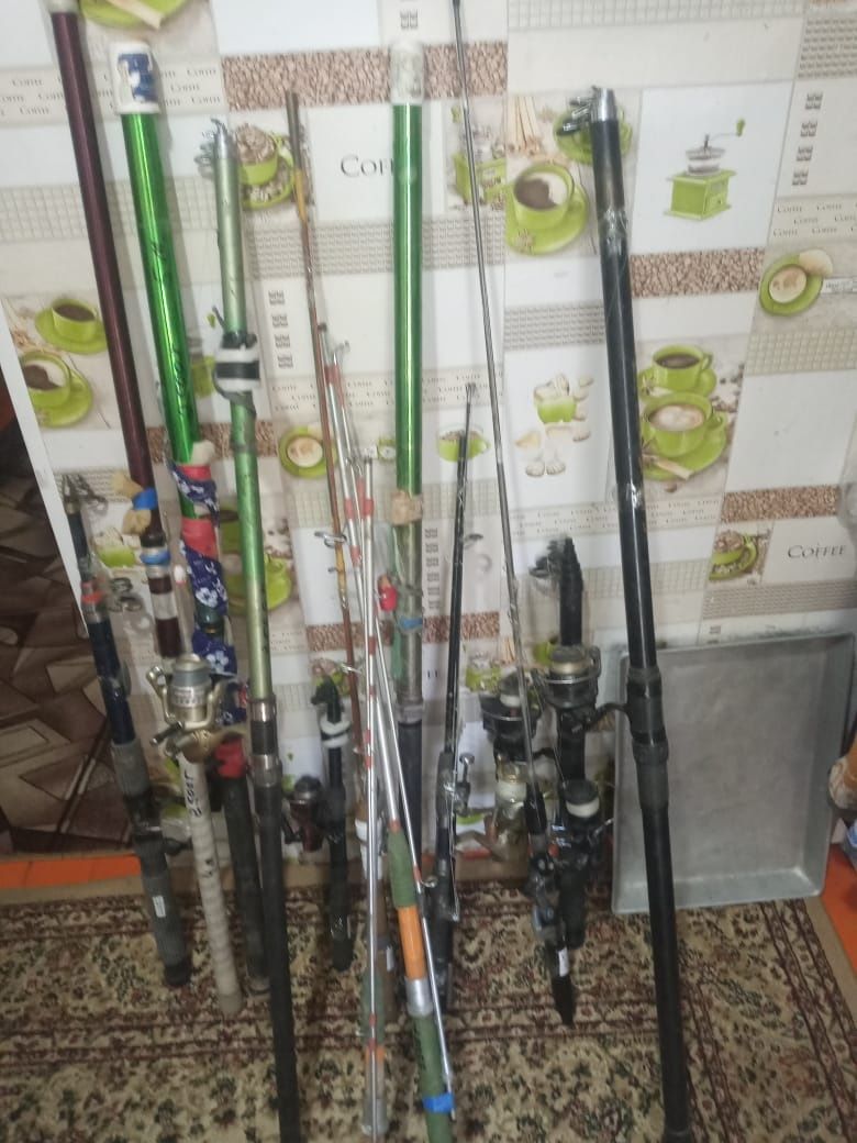 Продам все для отдыха удочки