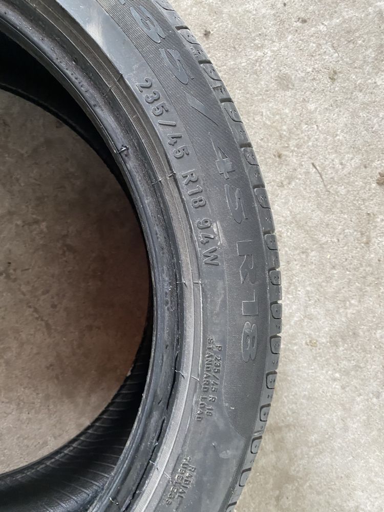 235/45/18 pirelli cinturato p7