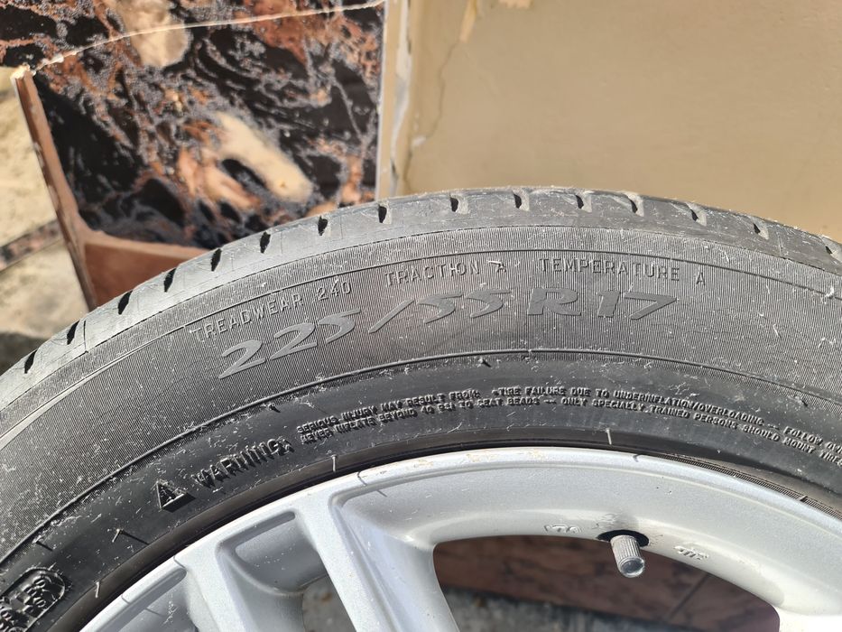 Jante audi r17 cauciucuri de vară 225/55R17