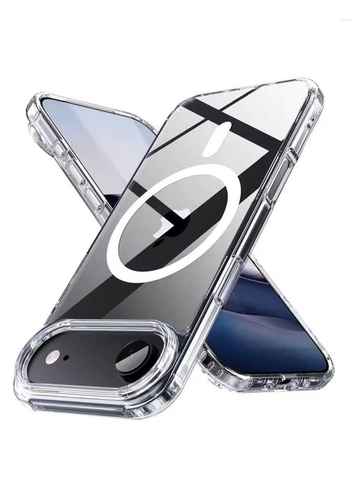 Husa MagSafe iPhone 15 Pro Max / Cerc Magnetic / Transparenta