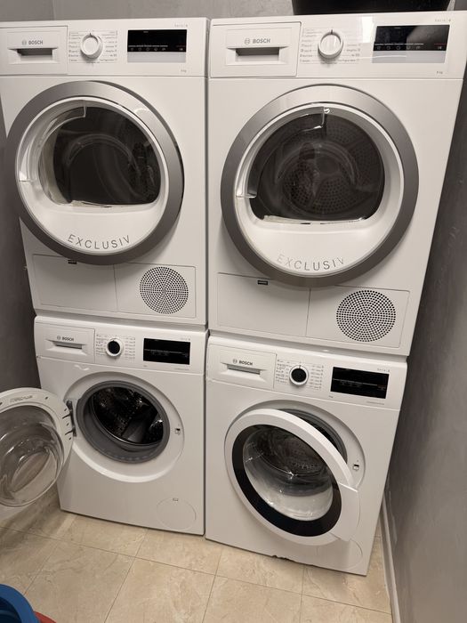 Стиралка и сушилка bosch