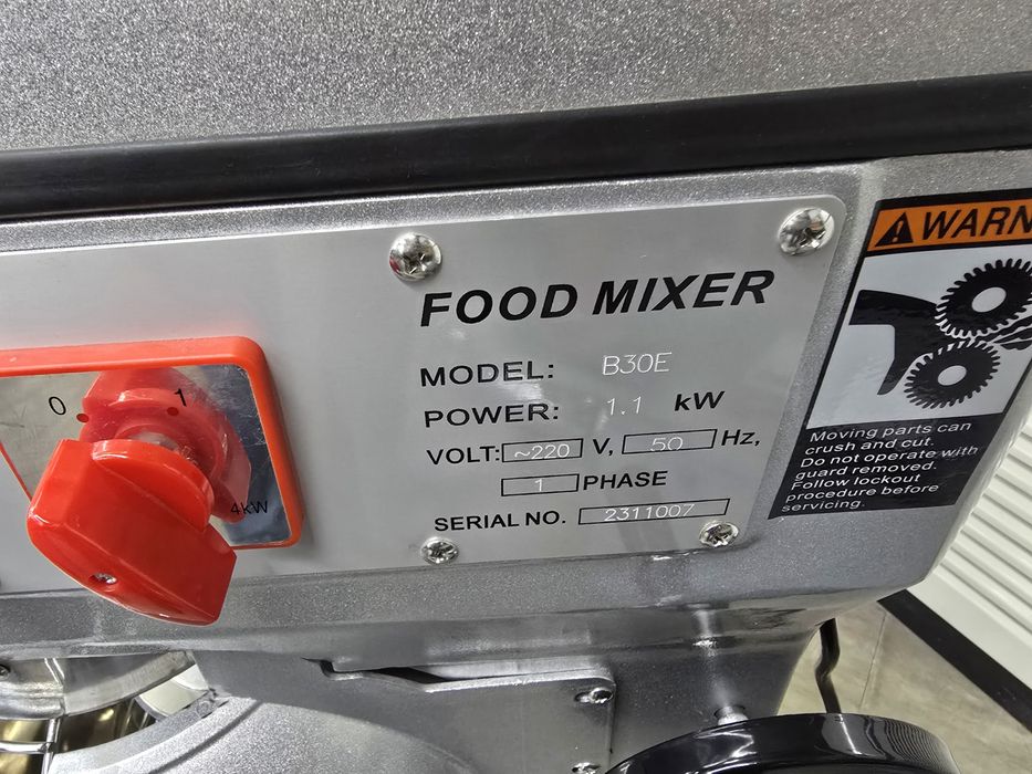 Тесто мешалка (миксер) 30 кг