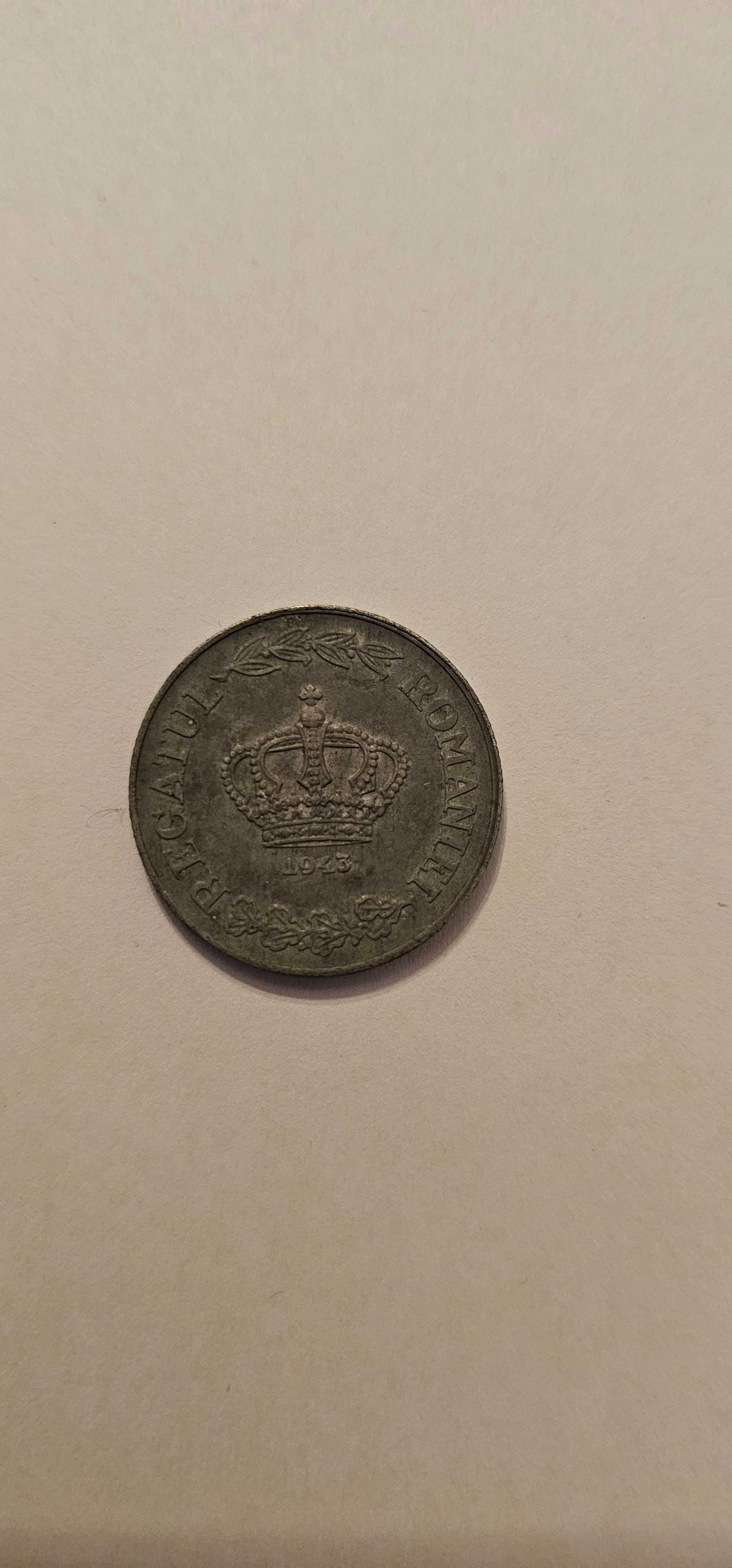 Moneda 20 Lei 1943 - Regatul Romaniei