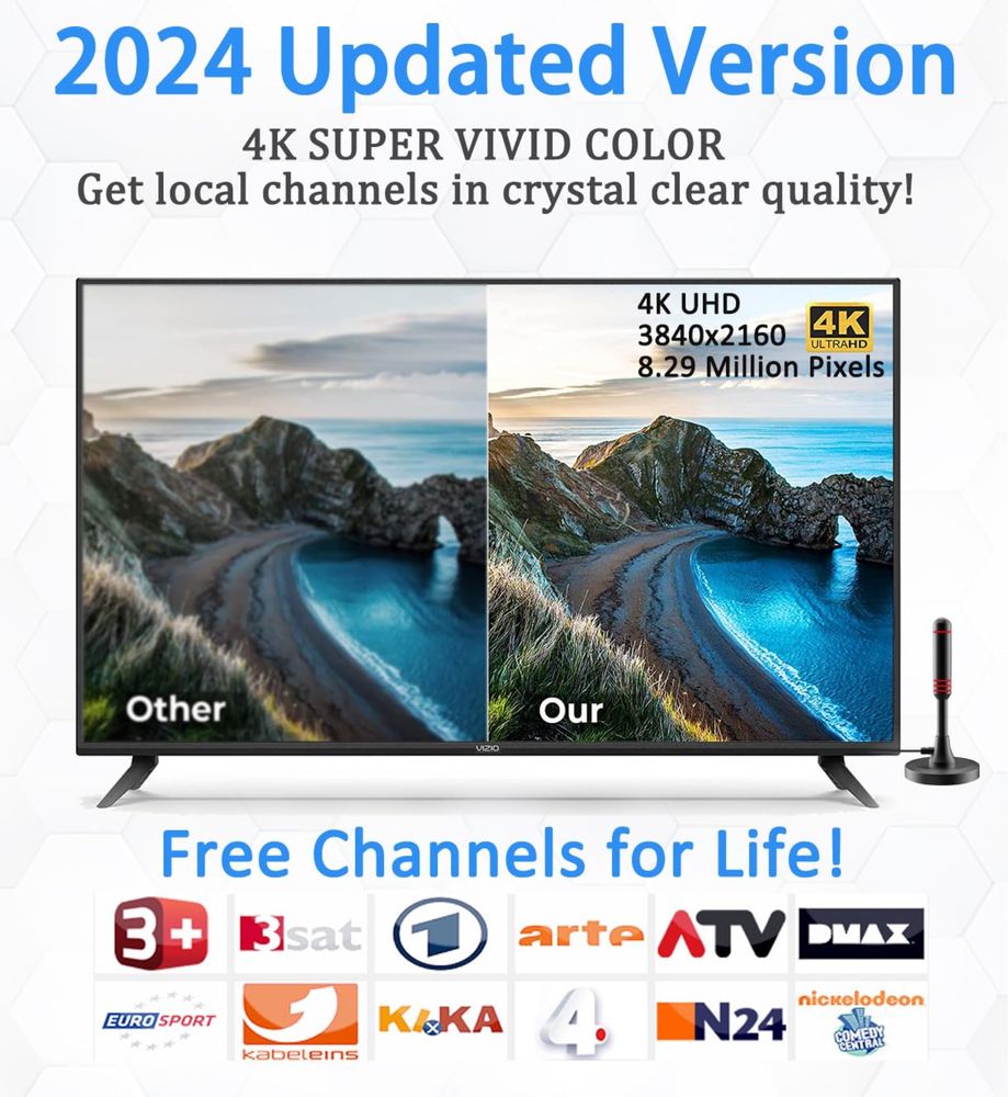 DVB-T2 HDTV вътрешна антена/усилвател/голям обхват/магнитна основа