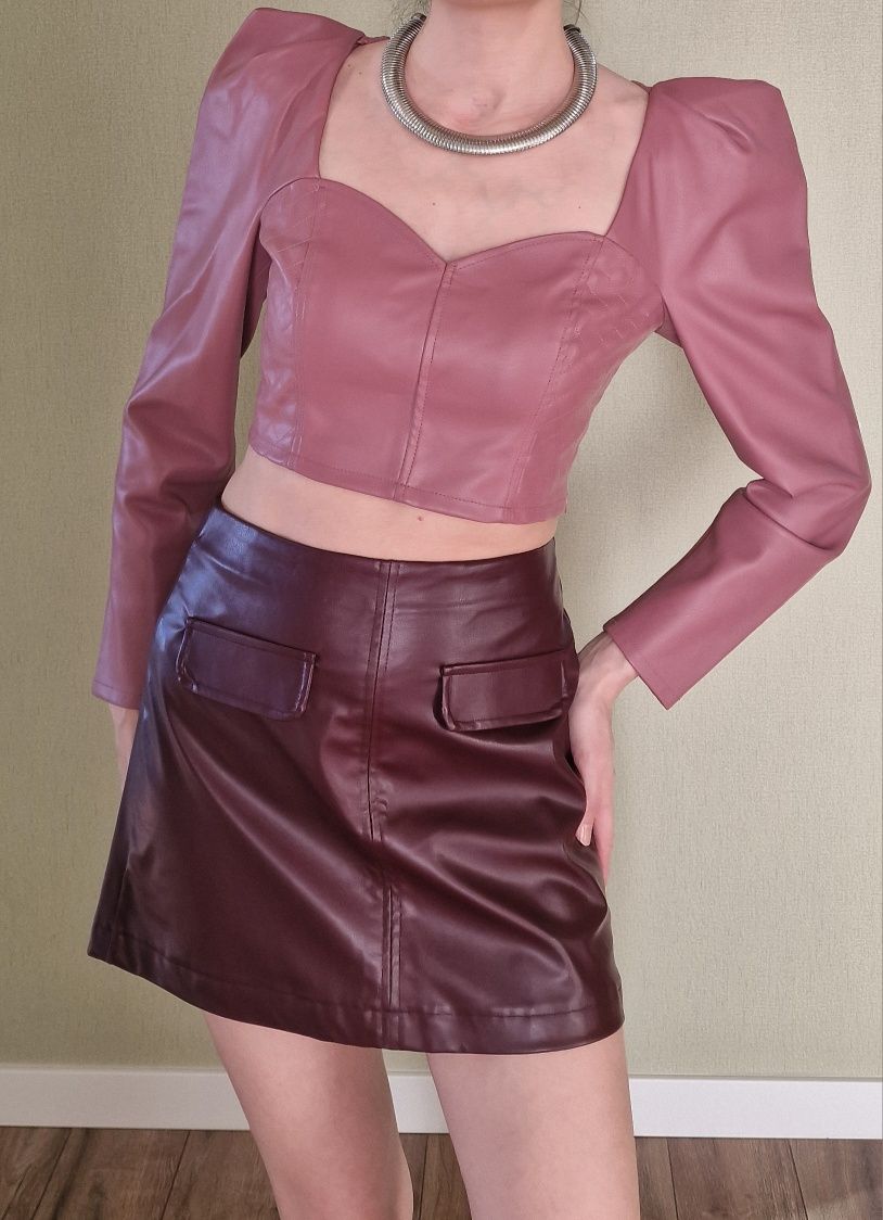 Топ Zara  и юбка