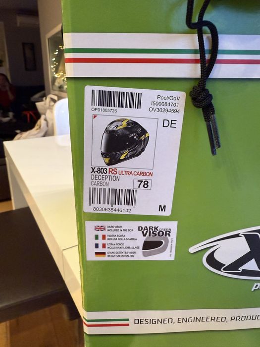 Каска X-lite 803 RS ultra carbon