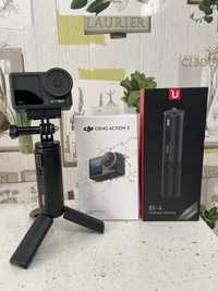 Vand Dji Osmo action 3 cu trepied powerbank Ulanzi stare excelentă