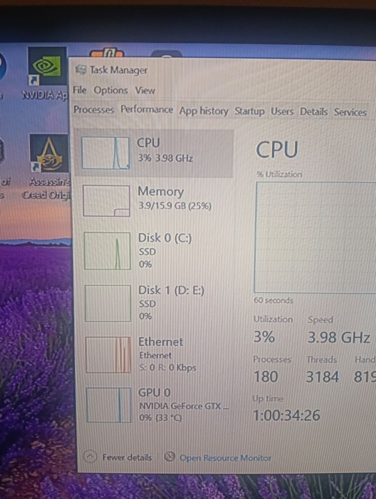 Pc i7 4790, strix 4 gb 16 gb 750 gb