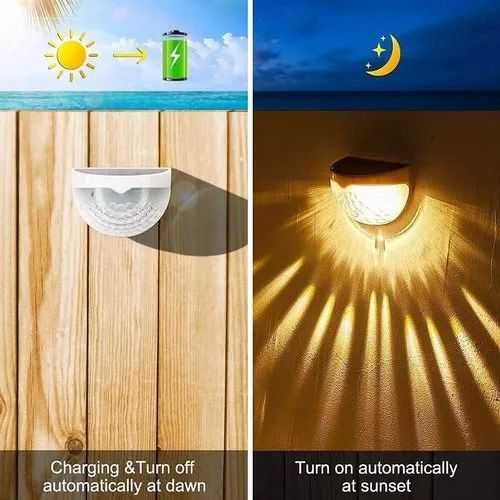 Комплект 2бр LED соларни лампи