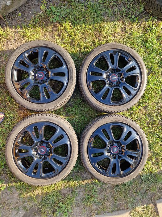 Roți iarnă, jante originale Mini Cooper, John Cooper Works, 185 50 17
