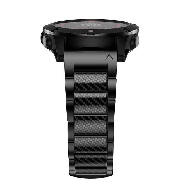 Brățara Titanium 22mm pentru Garmin Fenix și Forerunner