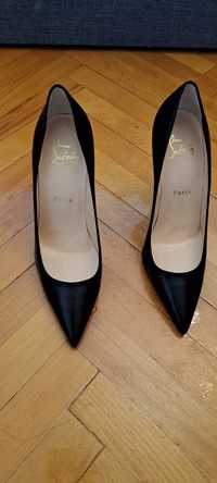 Pantofi piele Christian Louboutin, noi, 37