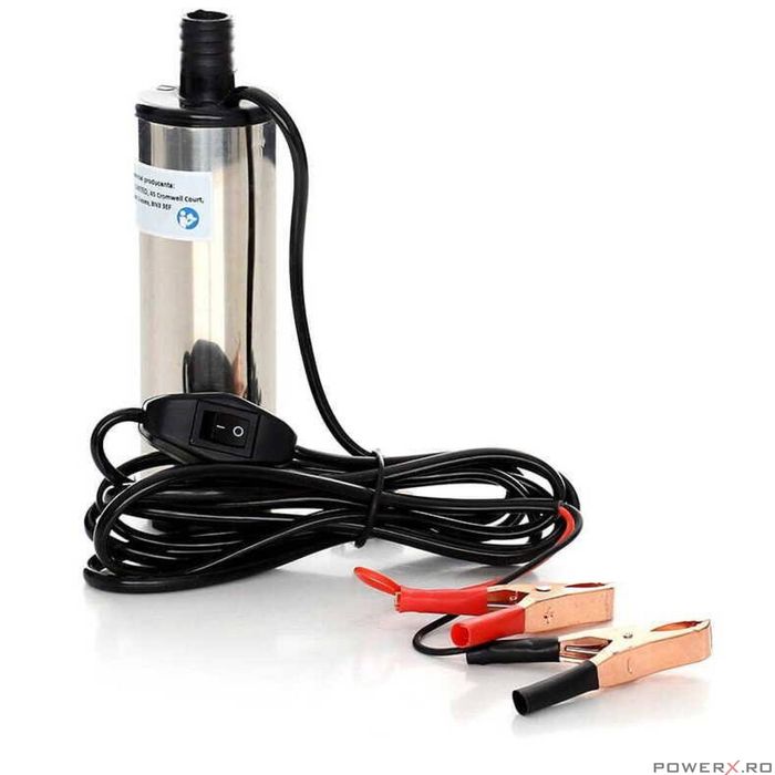 Pompa transfer motorina si ulei, 12V, 12 l / min, Kraft