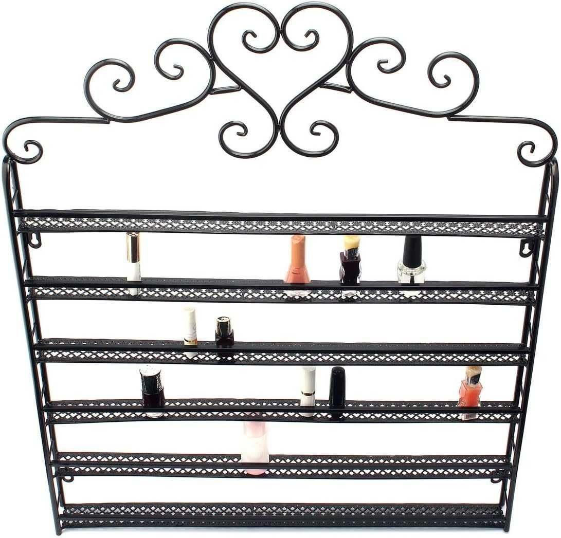 Organizator lac unghii, raft display FullBerg, 6 nivele, 75x60x5.5cm