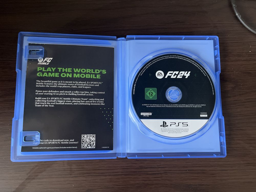 FIFA 24 Playstation 5 disc