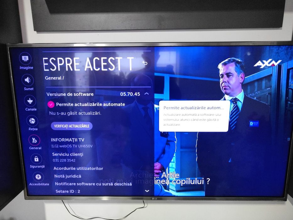 Tv LG 49 de inchi de vanzare