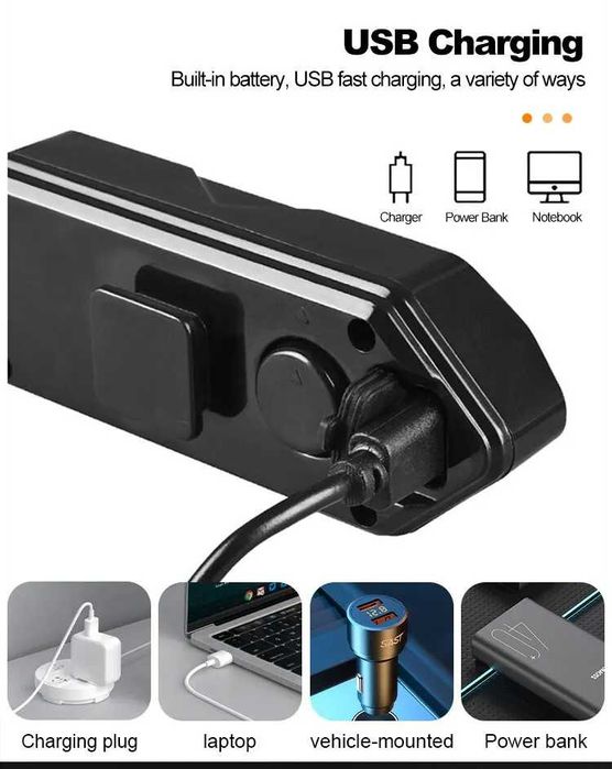 Vand stop bicicleta cu leduri si semnalizare, difuzor sirenă de 120 DB