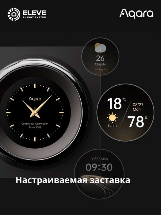 Мультифункциональный беспроводной диммер с дисплеем Aqara V1 | DS-K01D