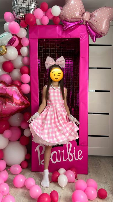 Платье настоящей «Барби» + аксессуары