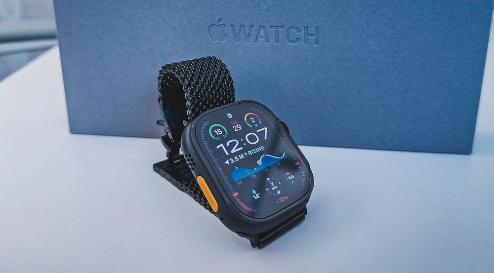 Apple Watch Ultra 2, GPS,  Cellular, Black Titanium,  Milanese Loop