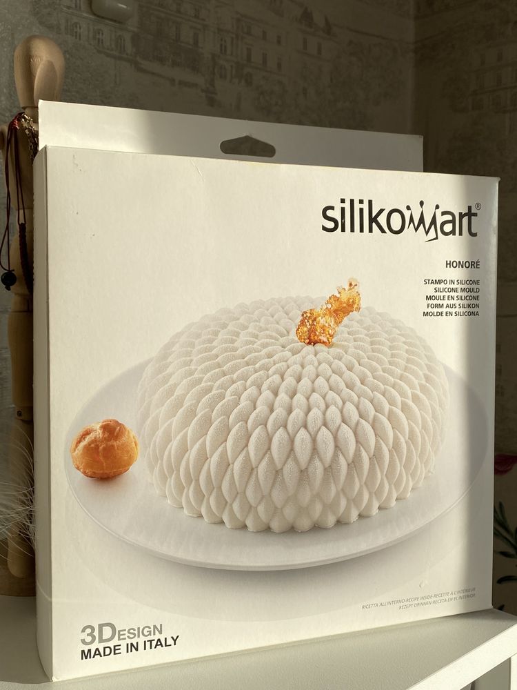 Силиконовая форма для муссовых тортов от Silikomart