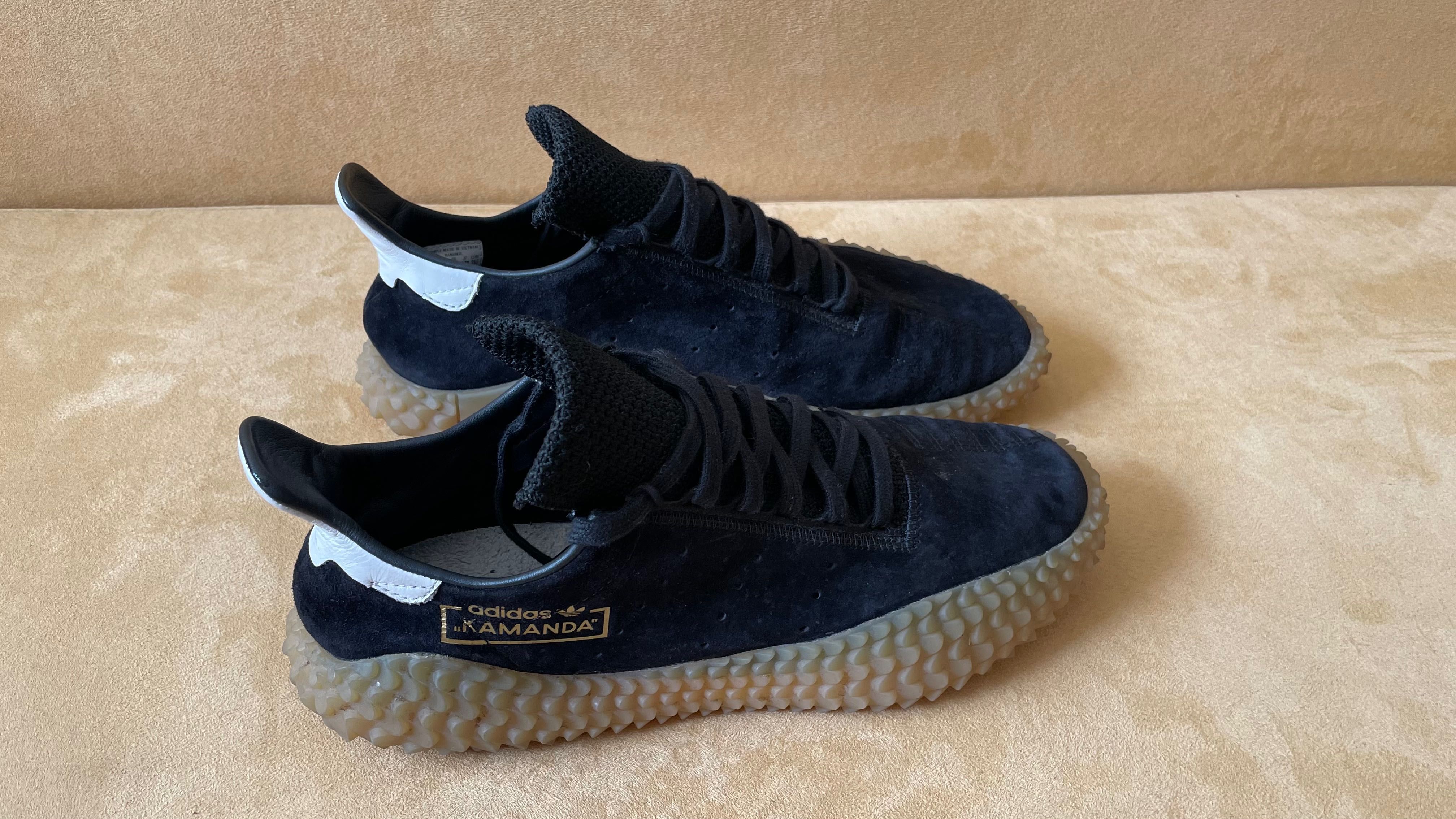 Adidas Kamada Black Gum pantofi sneakers ORIGINALI 42 2/3