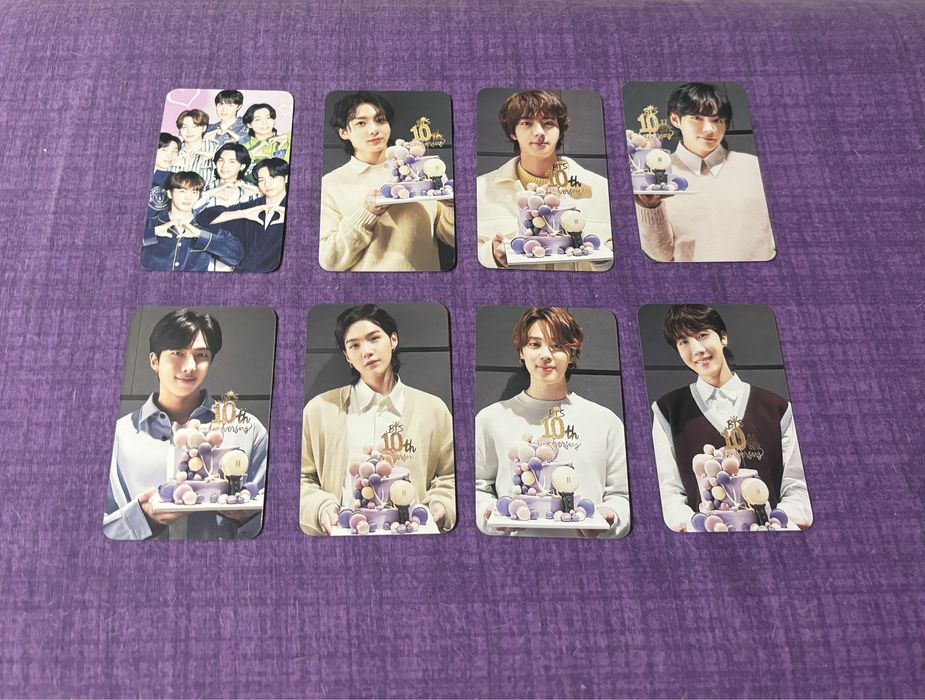 Сет картички на BTS kpop Кпоп