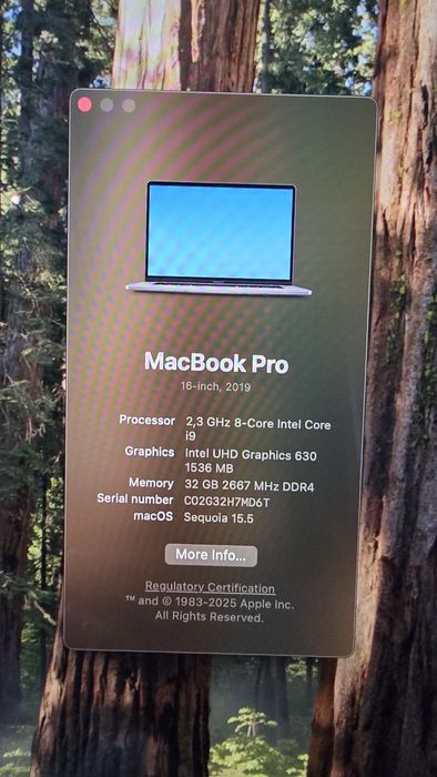 Placa de baza MacBook Pro 16 A2141 i9 32gb 1 TB 2019 motherboard