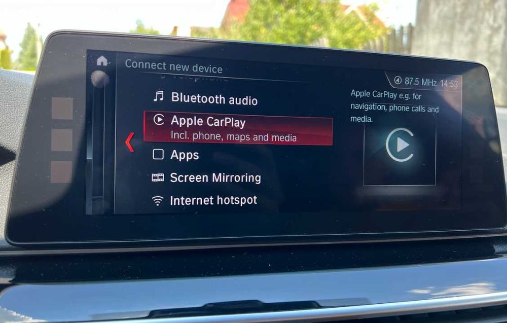 Activare CarPlay BMW Fullscreen Pitesti Arges / Codari / Diagnoza