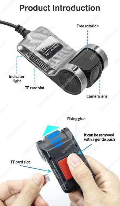 Camera auto Grandnavi HD
