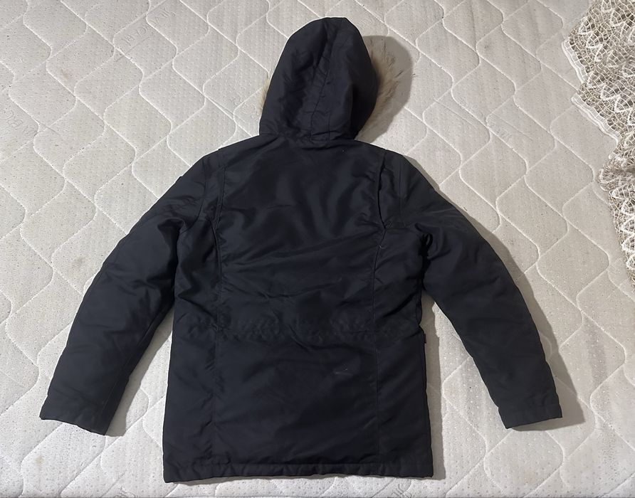 Blauer USA Men's Down Parka Jacket Real Fur Hooded