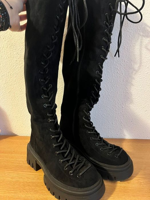 Cizme imblanite, o singură purtare mărime 37