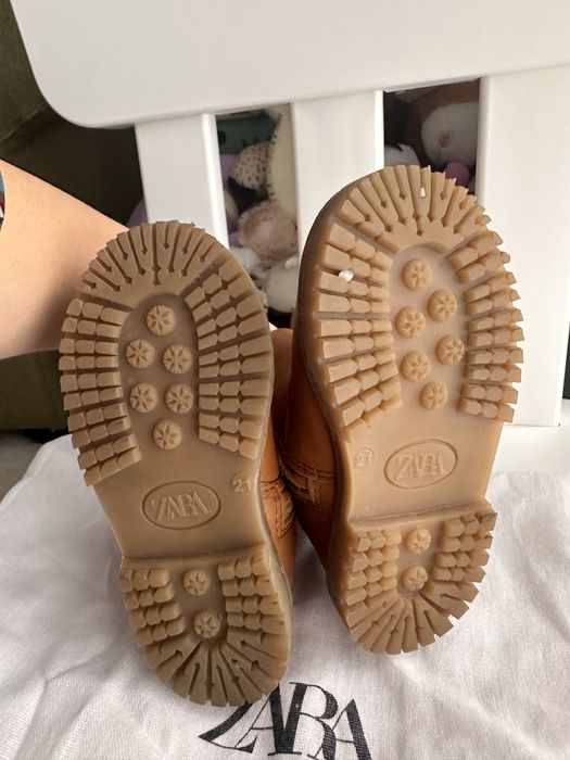 Ghete cizme piele Zara 21