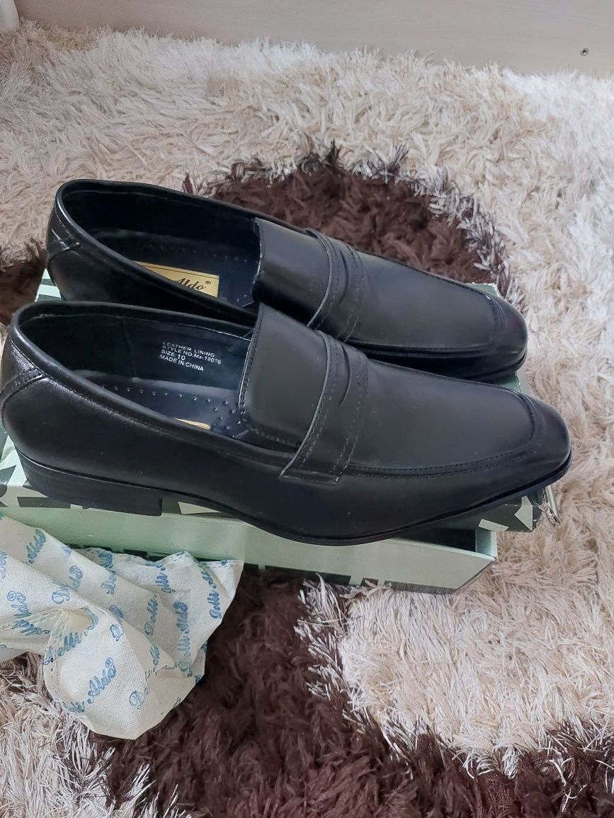Кожаные новые мужские туфли Delli Aldo