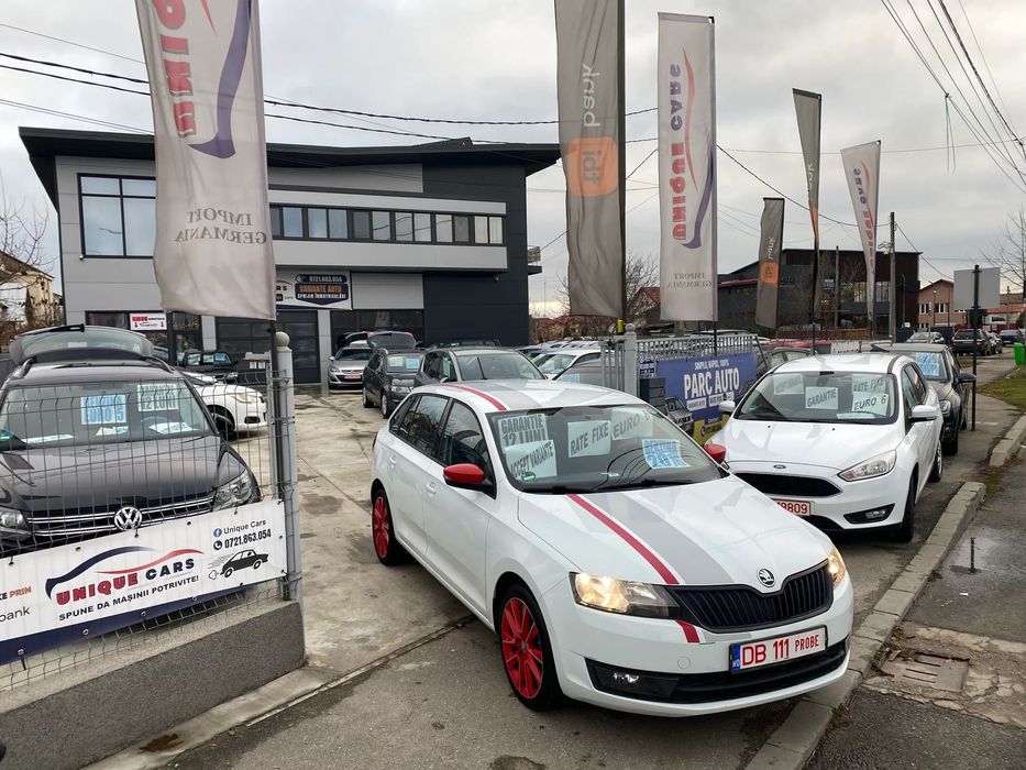 Skoda RAPID RATE FIXE,Garantie 12 luni ,EURO 6,Benzina,2016,Factura,VARIANTE,A.C.,