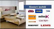 Montaj mobila, montez dormitor, living, sanitare baie, bucatarii,