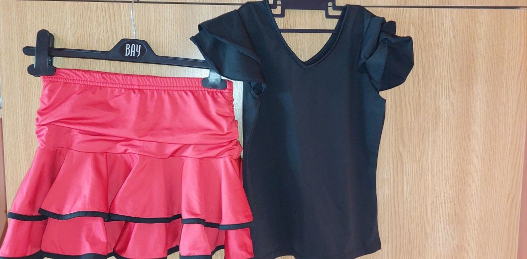 Costum dans latino/sportiv  4-6 ani
