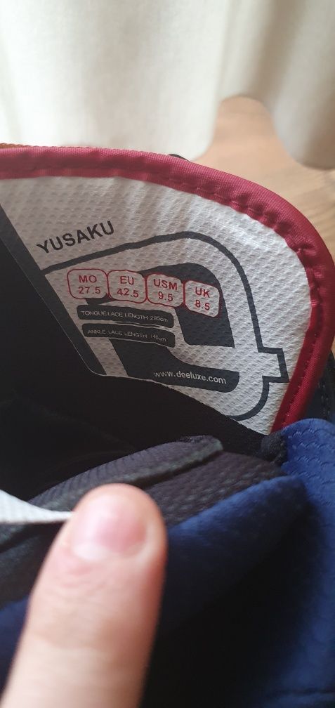 Boots Deeluxe Yusaku TF snowboard, 42.5 (27.5)
