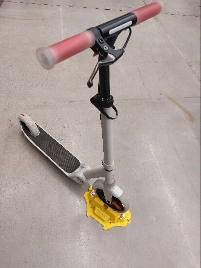 Trotinetă M900 Gri selenar și roșu Copii - produs resigilat Decathlon