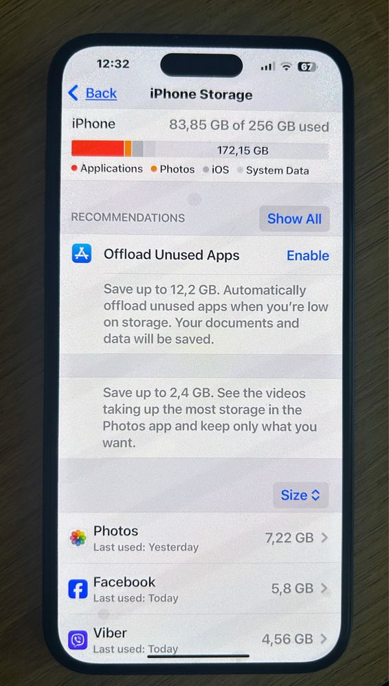 Оригинален iPhone 15 Plus 256 Gb - пълен комплект + аксесоари!