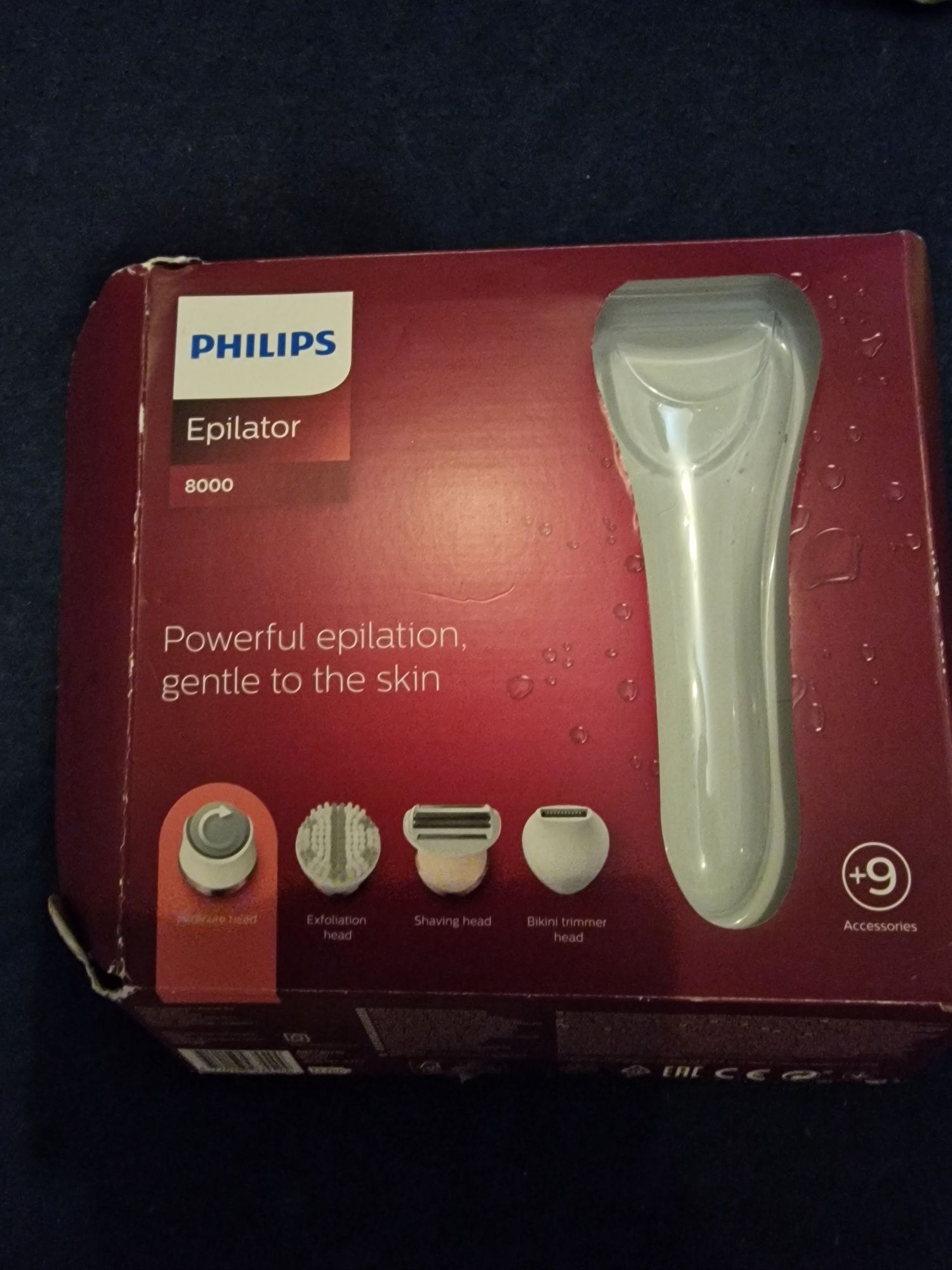 Епилатор Philips за сухо и мокро епилиране