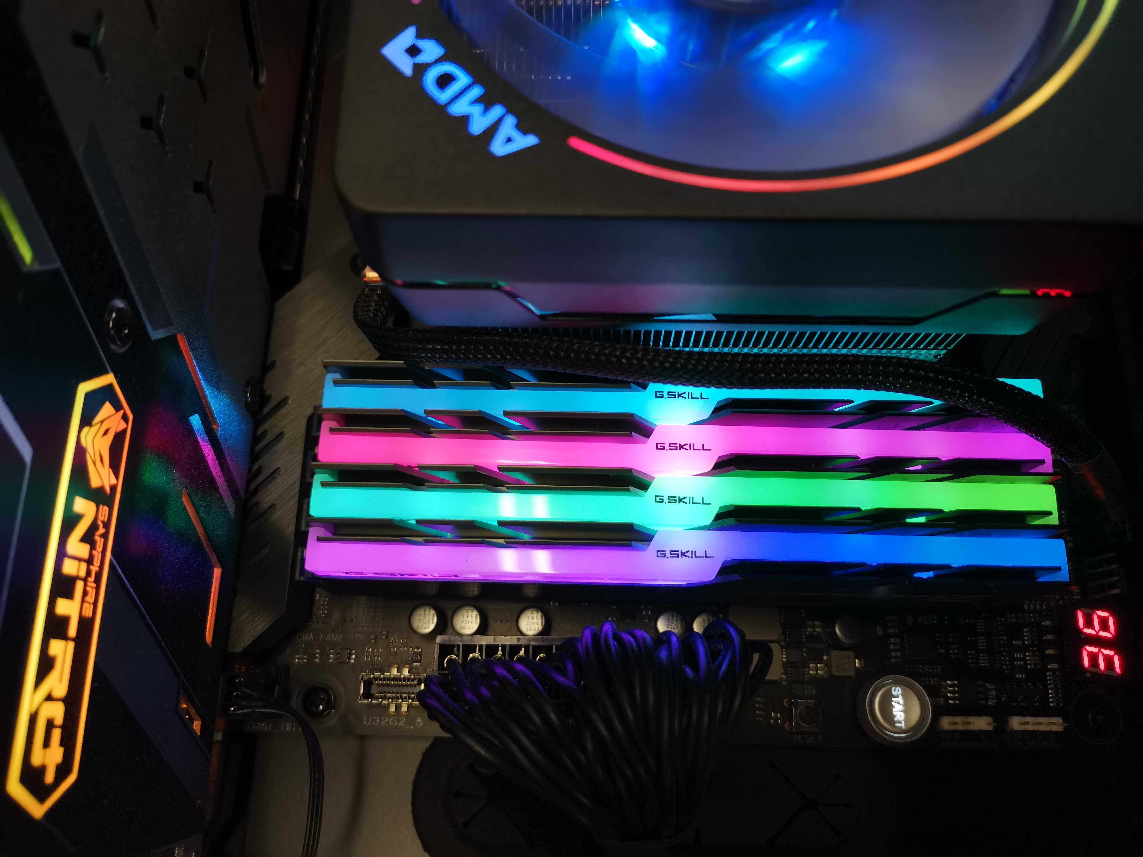 Memorie G.Skill Trident Z RGB 16GB DDR4 3200MHz CL14 1.35v.
