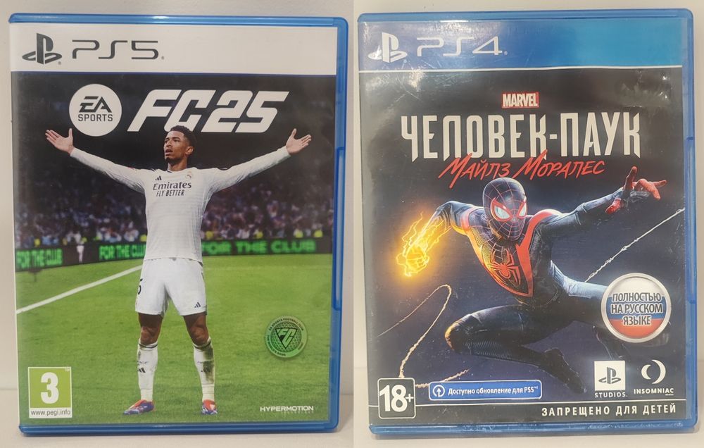 Игры PS 5 и PS 4,