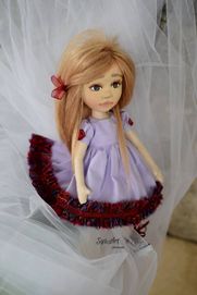 Нова ръчно изработена кукла скулптурен текстил
