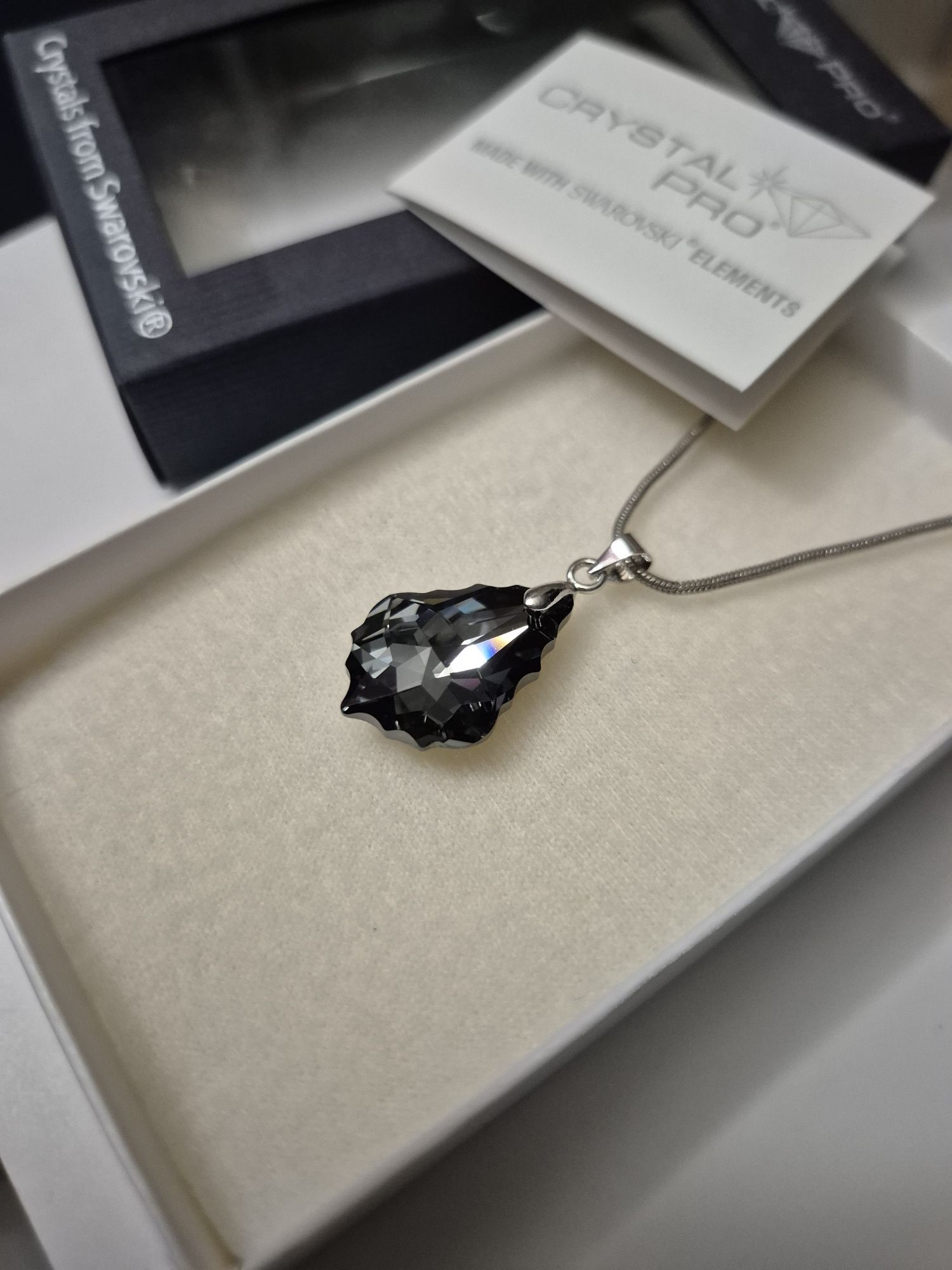Сребърно колие SWAROVSKI