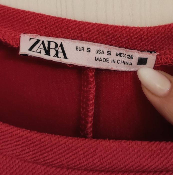 Rochita de zi, Zara, culoare roz, masura S