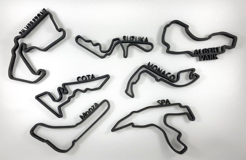 Cadou Personalizat 3D,Circuit Formula 1, Cadouri Craciun, Motosport