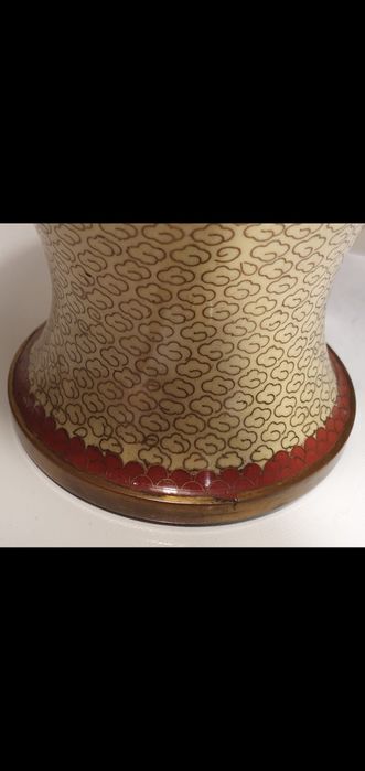 Vază cloisonné chinezească