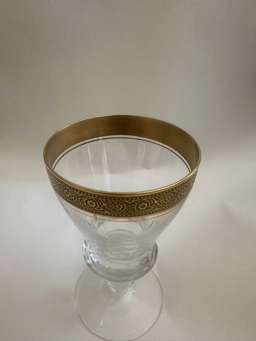 Set de șase pahare Theresienthal din cristal, pentru vin, cca. 1970