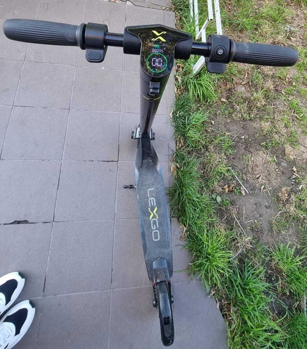 Trotineta adulti, electrica, Lexgo R6 Plus, pliabila, aluminiu